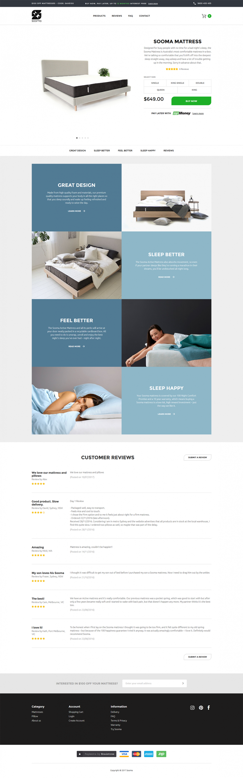 02 product mattress